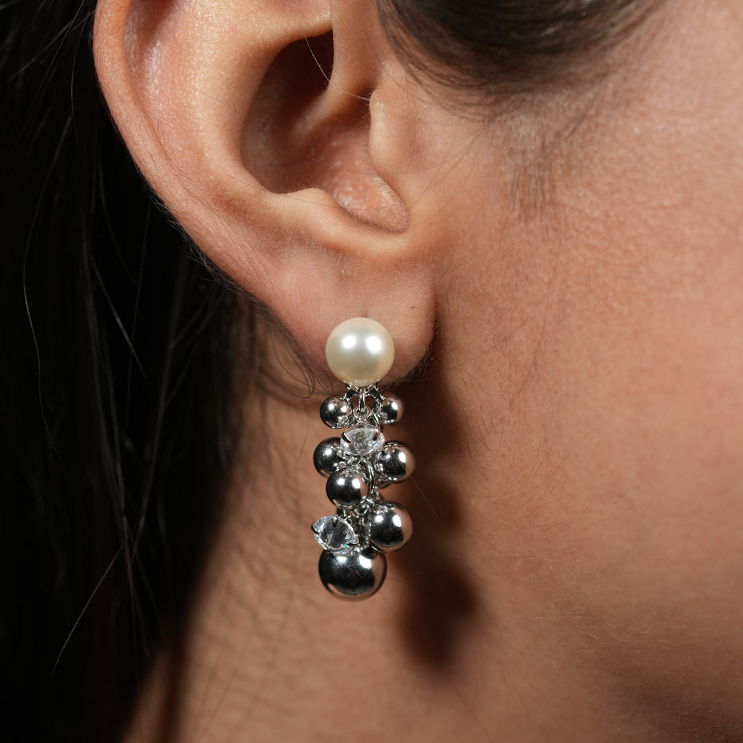 Crystal Bubble Drop Earrings