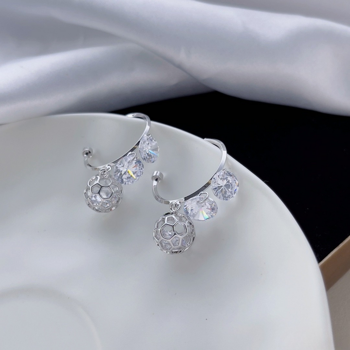 Crystal Galaxy Hoop Earrings