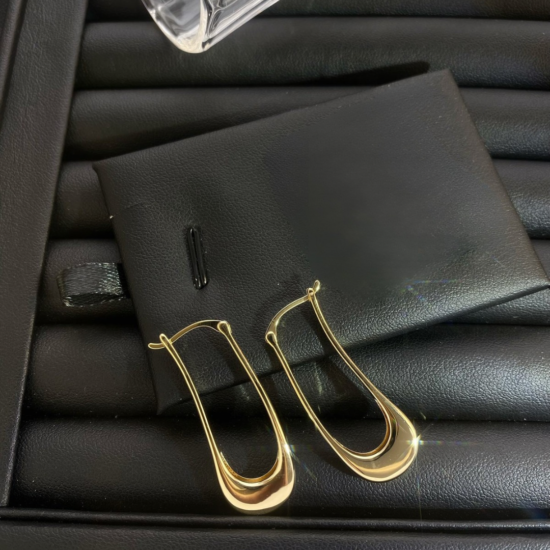 Sculpted Luxe Drop Earrings