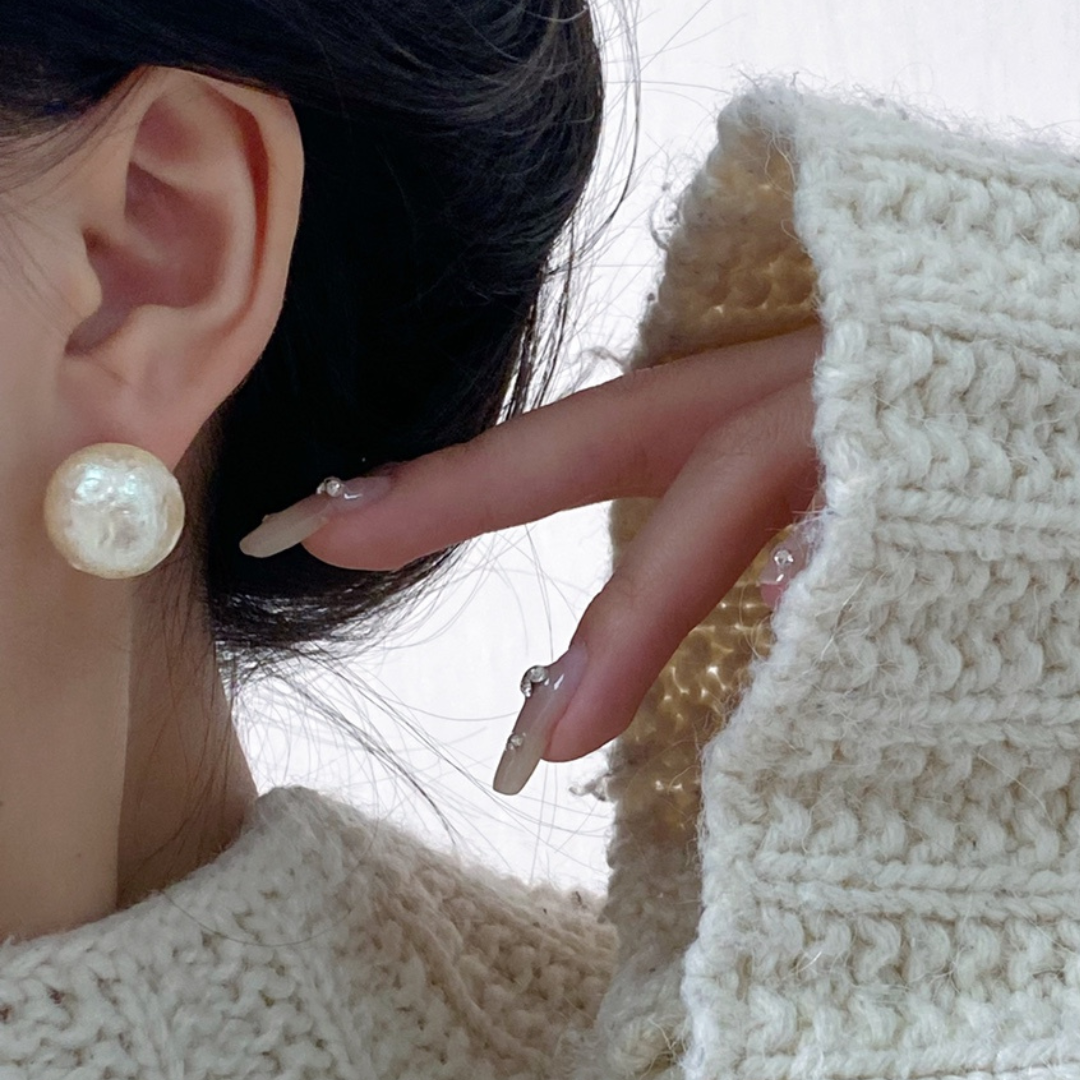 DreamGlow Foiled Orb Earrings