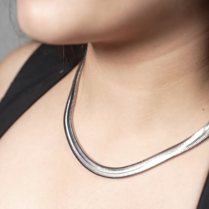 Modern Snake Chain Necklace
