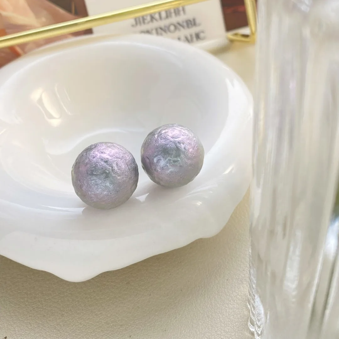 DreamGlow Foiled Orb Earrings